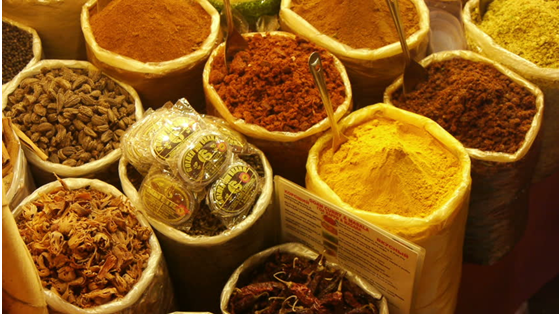 Indian spices are widely used in western high star restaurants and hotels
