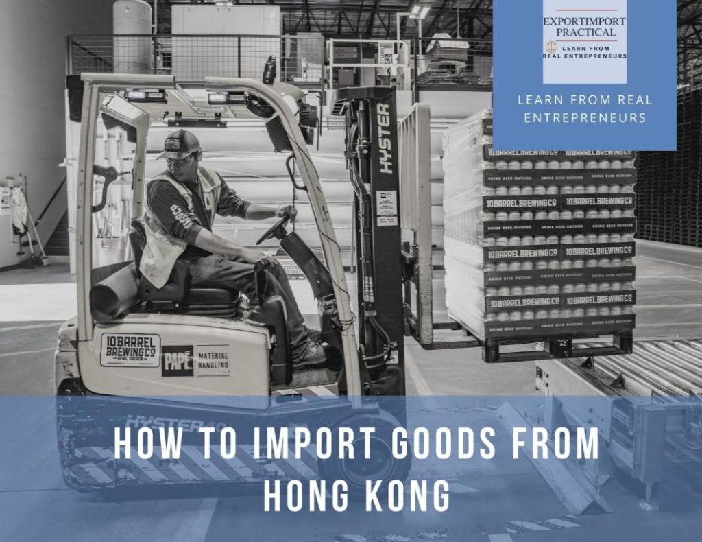 Steps for importing from Hong Kong