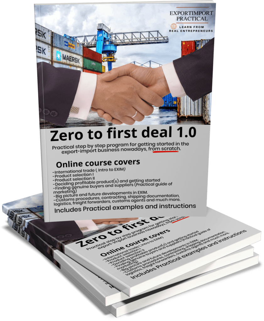 export-import business online course-Zero to first deal