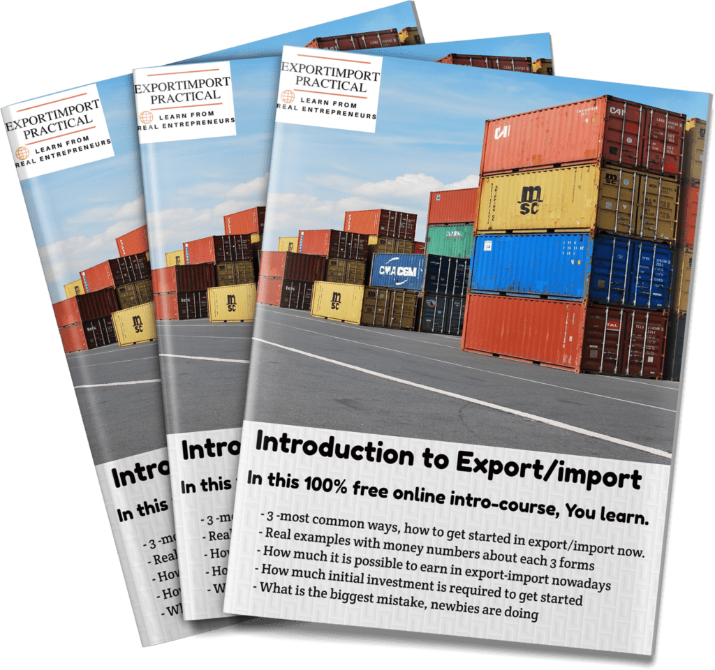 import/export introductory online course