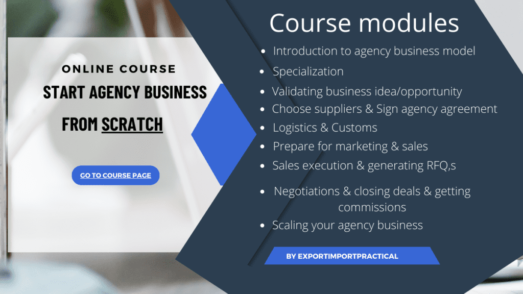 agency business course