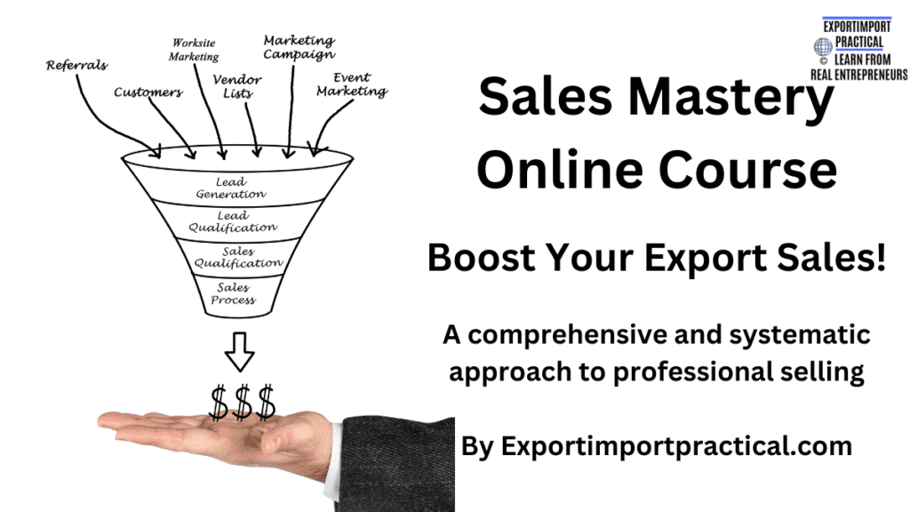 Export sales online course